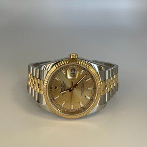 Rolex Datejust Two-Tone 18KY Gold & Stainless-Steel Jubilee Band 116233